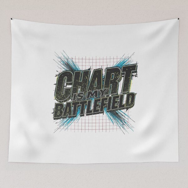 Item preview,  Chart Is My Battlefield Trader Shirt designed and sold by KapiPrint.