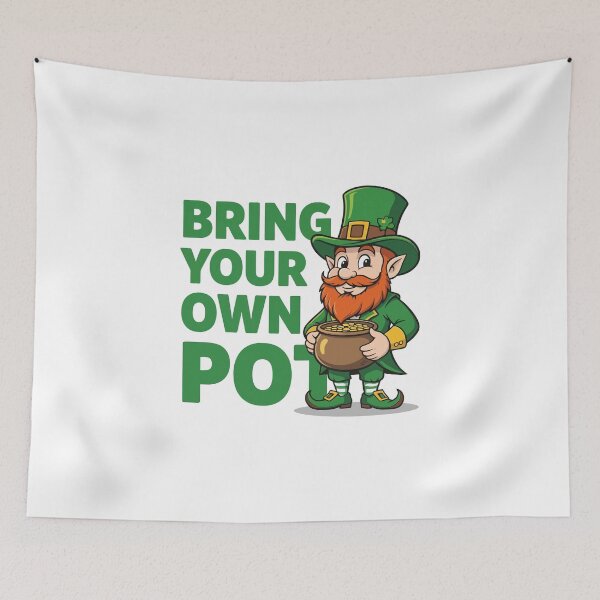 Item preview, Leprechaun Coffers Bring Your Own Pot  designed and sold by taiche.