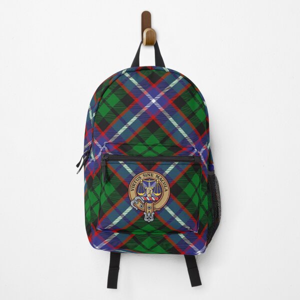 Item preview, Clan Russell Crest over Tartan designed and sold by sifis.