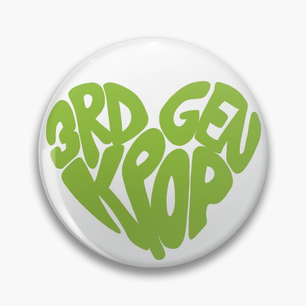 Item preview, 3rd Gen Kpop Heart Lime Green designed and sold by PNWBeePhotos.