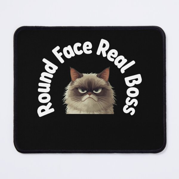 Item preview, Round Face Real Boss T-Shirt designed and sold by DwishOriginals.