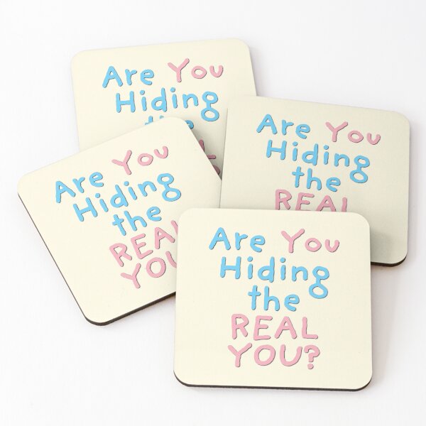 Item preview, Are You Hiding the REAL YOU? designed and sold by CharlottePlaceArt.