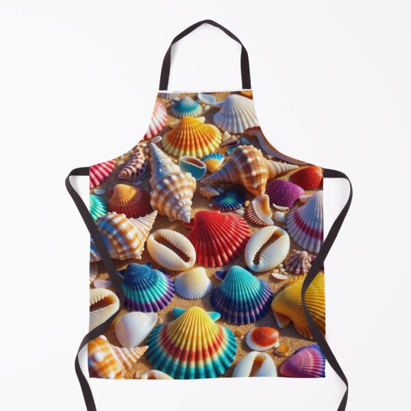 Item preview, Tropical Seashell Treasure in Golden Sand designed and sold by PixelVibe782.