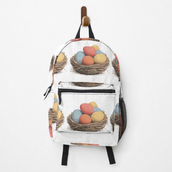 Item preview, Vintage Easter Eggs in Rustic Nest designed and sold by urbinet.