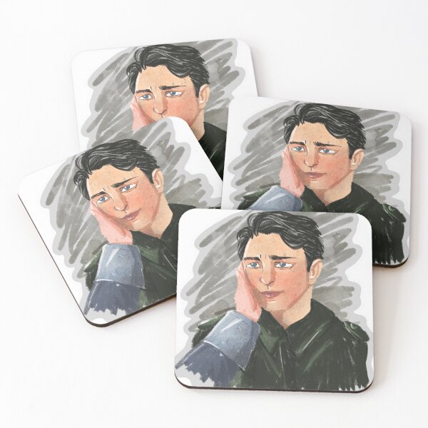 Item preview, Moody Vintage Style Man Illustration designed and sold by agiadesigns.