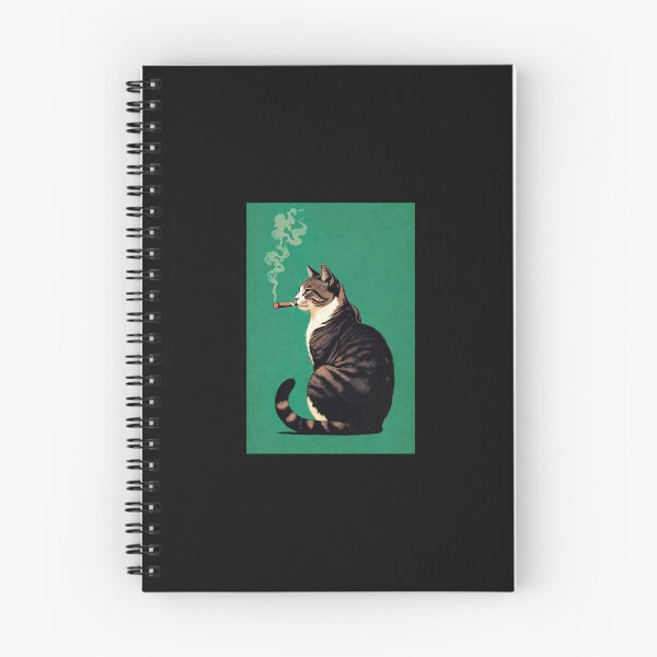 Item preview, Smoking Cat designed and sold by pick-me-art.