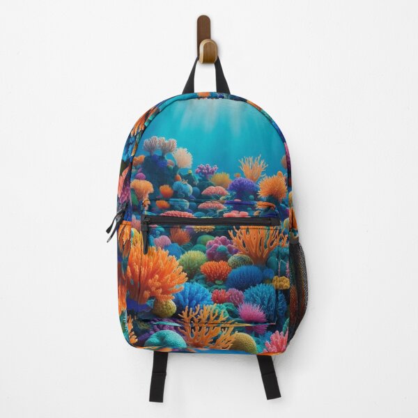 Item preview, Vibrant Coral Garden Underwater Paradise designed and sold by PixelVibe782.
