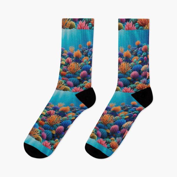 Item preview, Vibrant Coral Garden Underwater Paradise designed and sold by PixelVibe782.