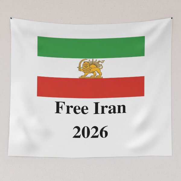 Item preview, Free Iran 2026 designed and sold by GiveMeMood.