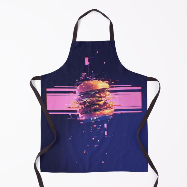 Item preview, Retro Wave Glitch Burger Stack designed and sold by Christian Weiss.