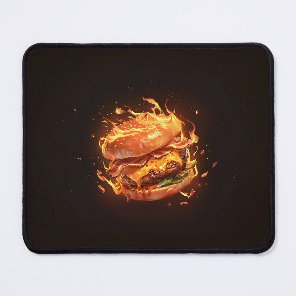 Item preview, Flaming Inferno Cheeseburger Blaze designed and sold by Christian Weiss.