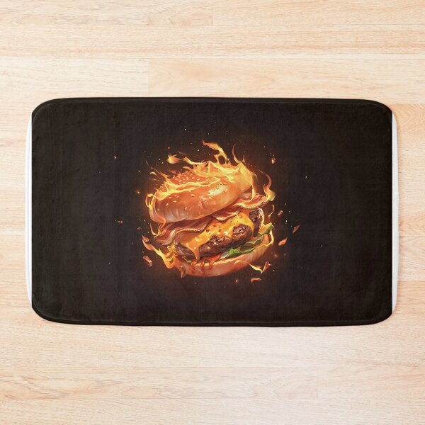 Item preview, Flaming Inferno Cheeseburger Blaze designed and sold by Christian Weiss.