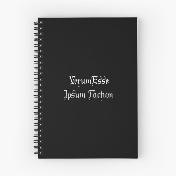 Item preview, Verum esse ipsum factum (- Quote) designed and sold by timothybeighton.