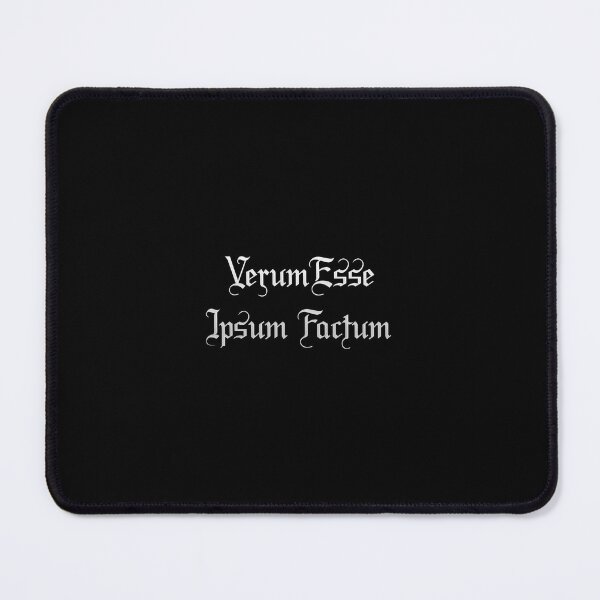 Item preview, Verum esse ipsum factum (- Quote) designed and sold by timothybeighton.