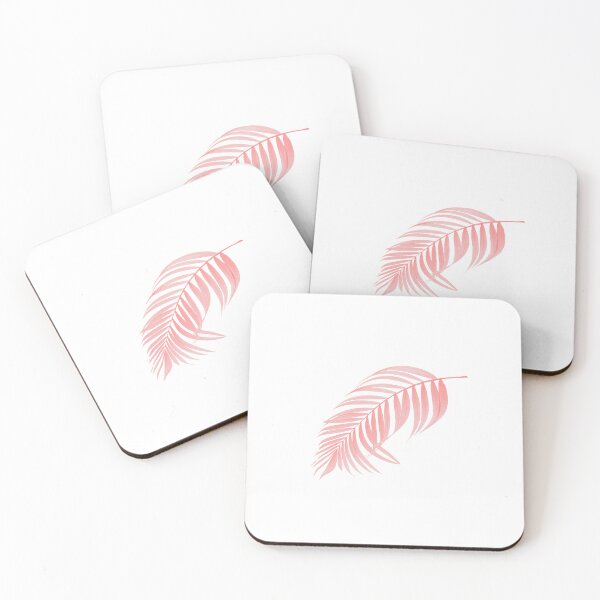 Item preview, Tropical Fall | Pastel Pink Palm Minimalism designed and sold by ZisanArts.