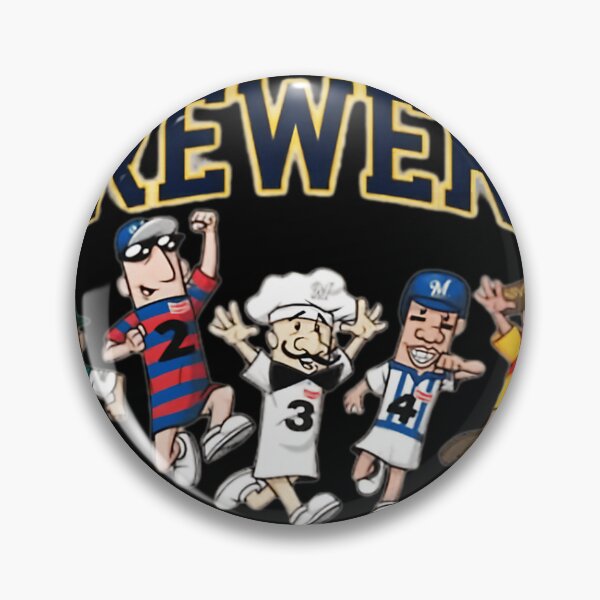 Item preview,  Brewers Sausage Mascot Race Cartoon Sports Parody designed and sold by SteVanOo.