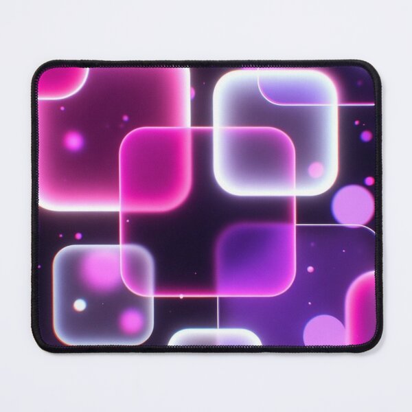 Item preview, Neon Magenta Cyber Abstract Wallpaper designed and sold by PixelVibe782.