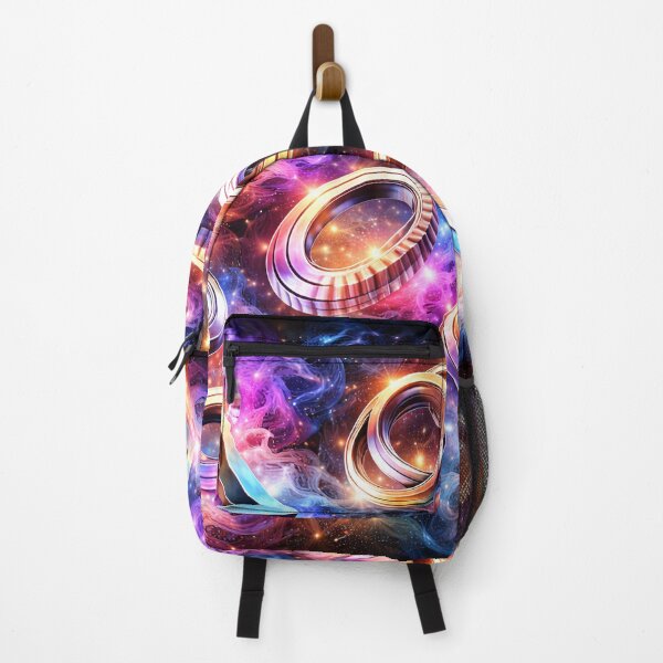 Item preview, Neon Geometry Galaxy – Glowing 3D Shapes in Cosmic Space designed and sold by SpicyWind.