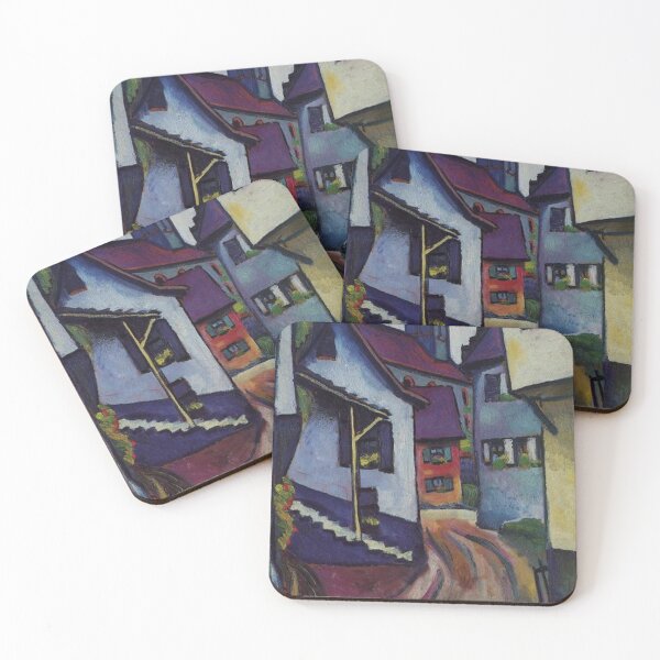 Item preview, Street with church in Kandern designed and sold by SharonTheFirst.
