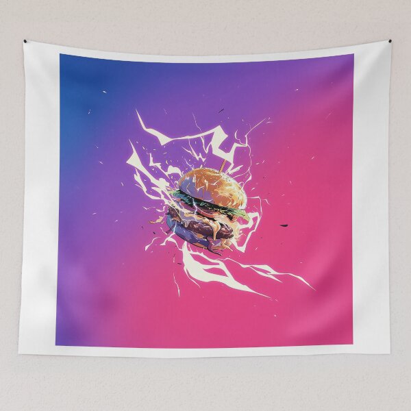 Item preview, Lightning Charged Power Burger designed and sold by Christian Weiss.