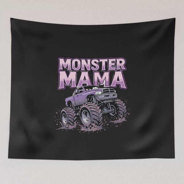 Item preview, Monster Truck Mama Family Matching Outfit for Monster Truck Lovers designed and sold by kiralynstration.