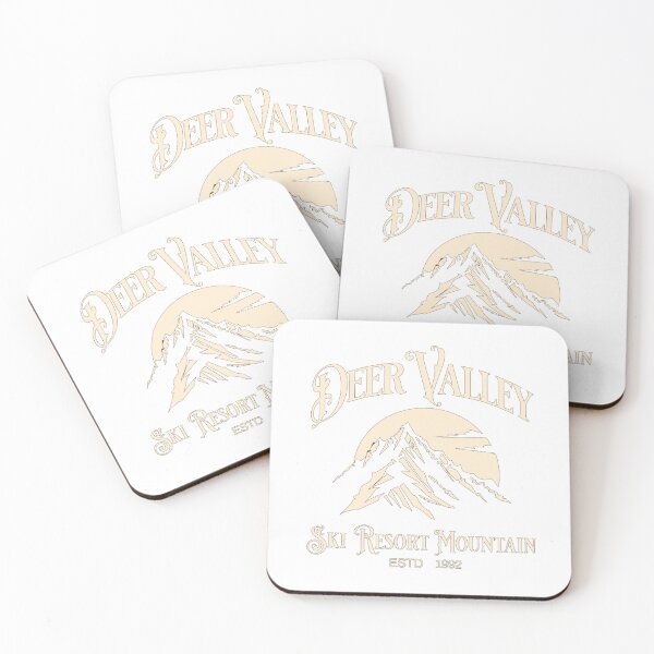 Item preview, Ski Resort Deer Valley / Ski Resort Sundance  designed and sold by TheEndDesign.