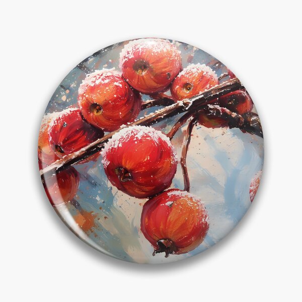 Item preview, Ice-Covered Red Berries designed and sold by cuprum.