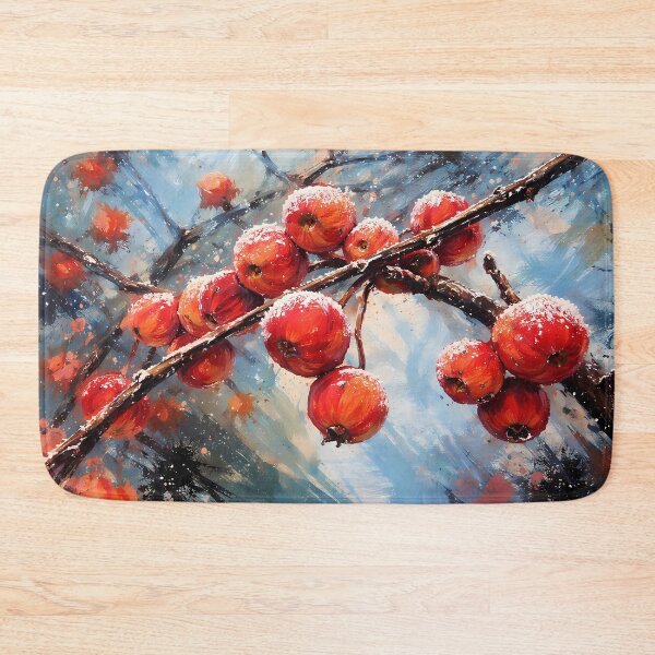 Item preview, Ice-Covered Red Berries designed and sold by cuprum.