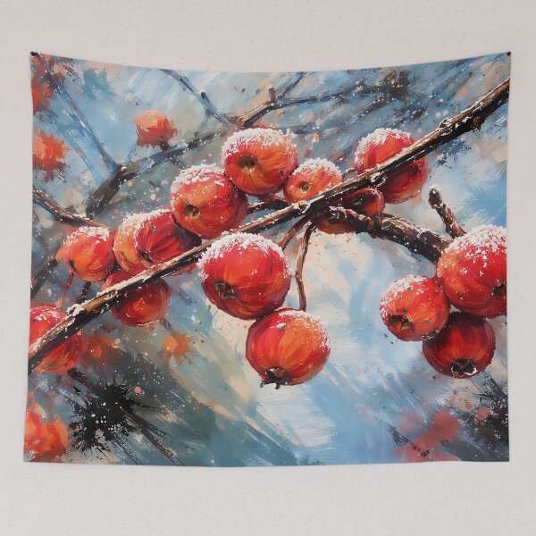 Item preview, Ice-Covered Red Berries designed and sold by cuprum.