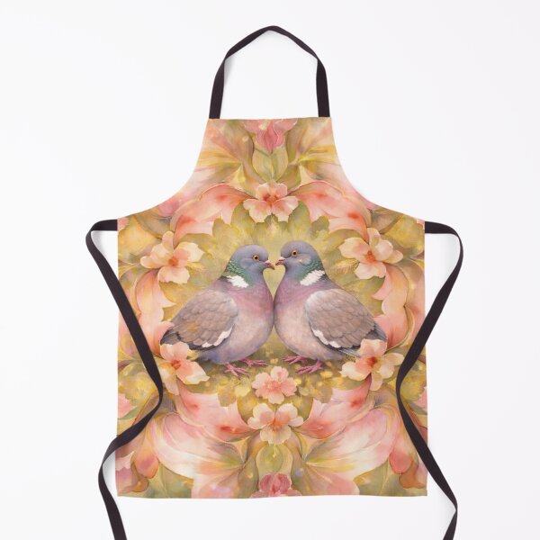 Item preview, Wood Pigeons in Bloom Mandala – Gentle Spring Harmony designed and sold by Colorshow-relax.