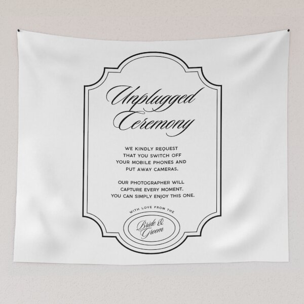 Item preview, Unplugged Wedding Ceremony designed and sold by Bexcy_Boo.