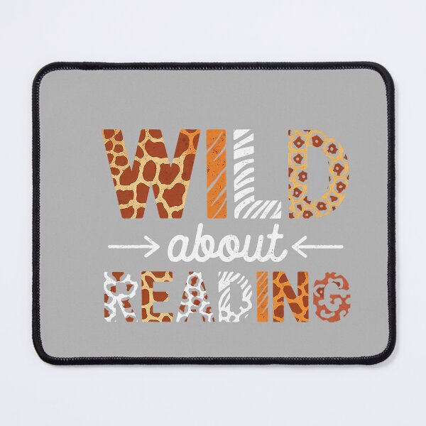 Item preview, Wild About Reading Books Reader Lover Librarian Bookworm designed and sold by GreggRoss.