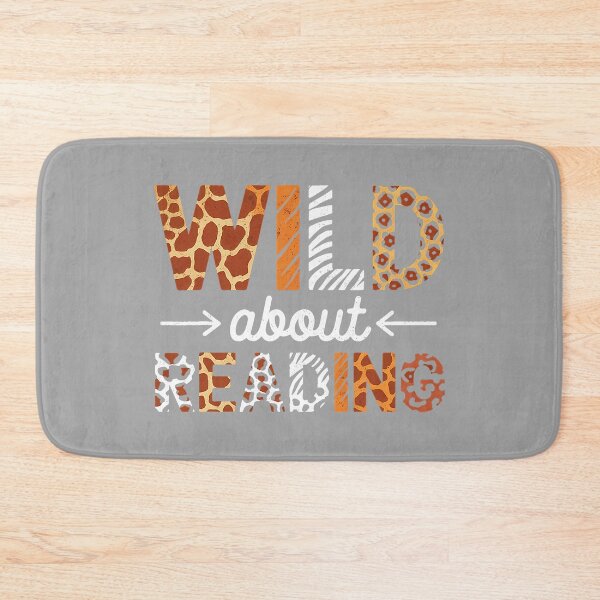 Item preview, Wild About Reading Books Reader Lover Librarian Bookworm  designed and sold by GreggRoss.