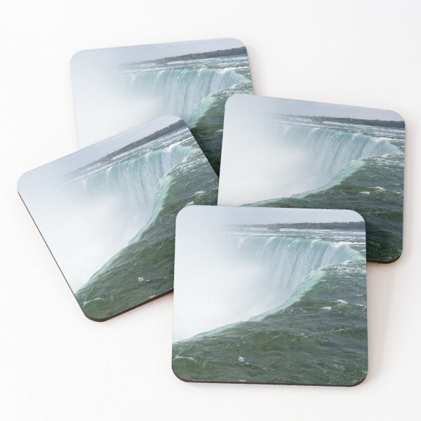Item preview, Clear Water over the Edge - Niagara Falls Closeup designed and sold by Georgia Mizuleva.
