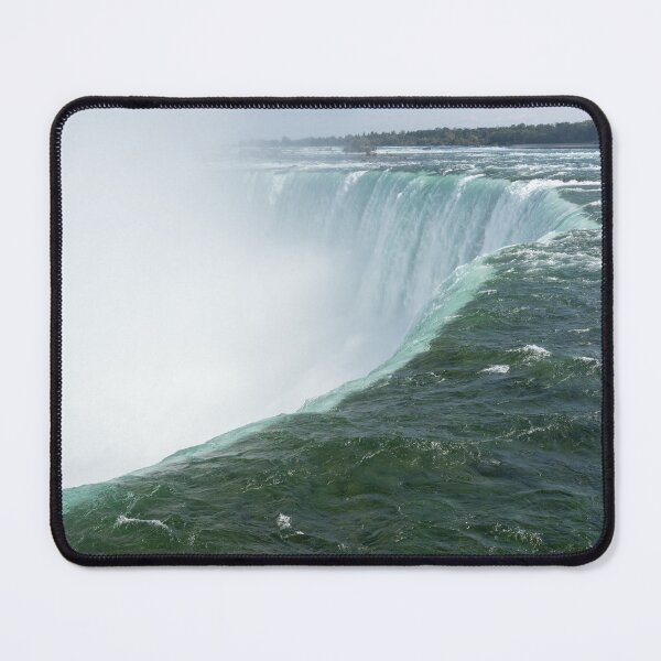 Item preview, Clear Water over the Edge - Niagara Falls Closeup designed and sold by Georgia Mizuleva.