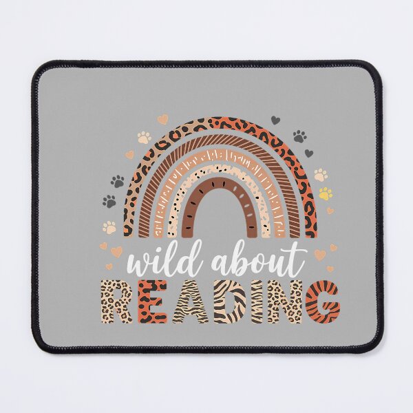 Item preview, Wild About Reading Books Reader Lover Library Day Librarian designed and sold by GreggRoss.