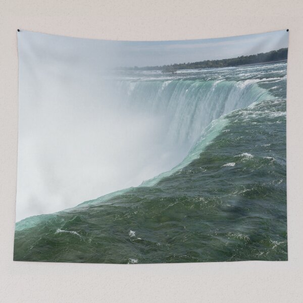 Item preview, Clear Water over the Edge - Niagara Falls Closeup designed and sold by Georgia Mizuleva.