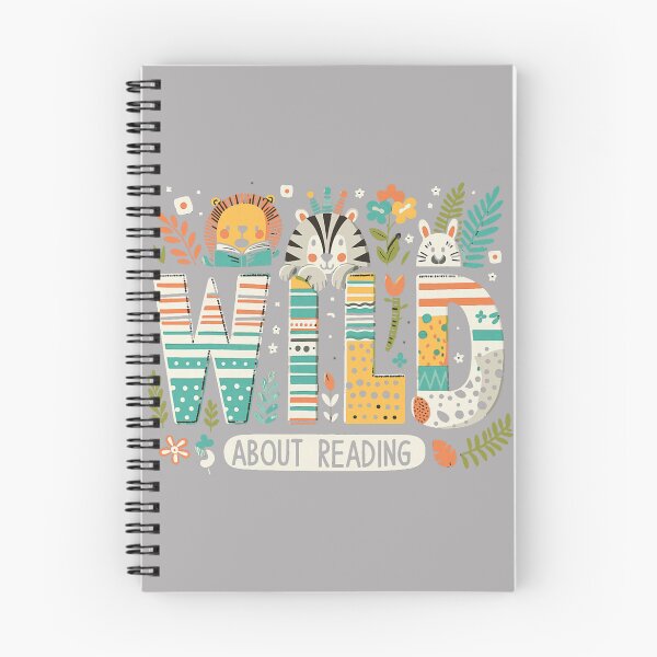 Item preview, Wild About Reading Bookworm Book Reader Zoo AnimalS designed and sold by GreggRoss.