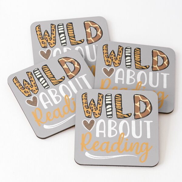 Item preview, Wild About Reading Cute Animal Print Teacher Book Lover  designed and sold by GreggRoss.