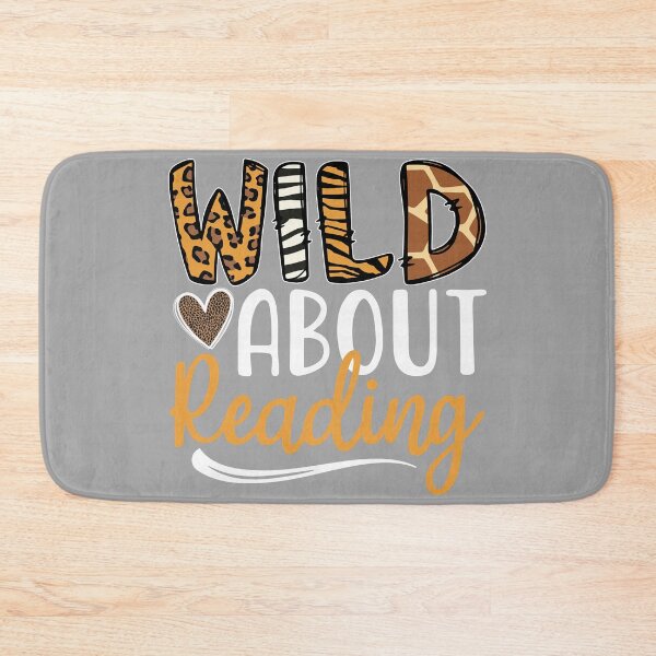 Item preview, Wild About Reading Cute Animal Print Teacher Book Lover  designed and sold by GreggRoss.