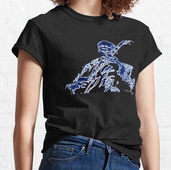 Abstract Blues King Classic T-Shirt