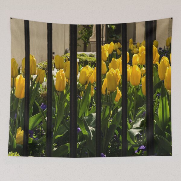 Item preview, Tulips Behind Bars designed and sold by Georgia Mizuleva.
