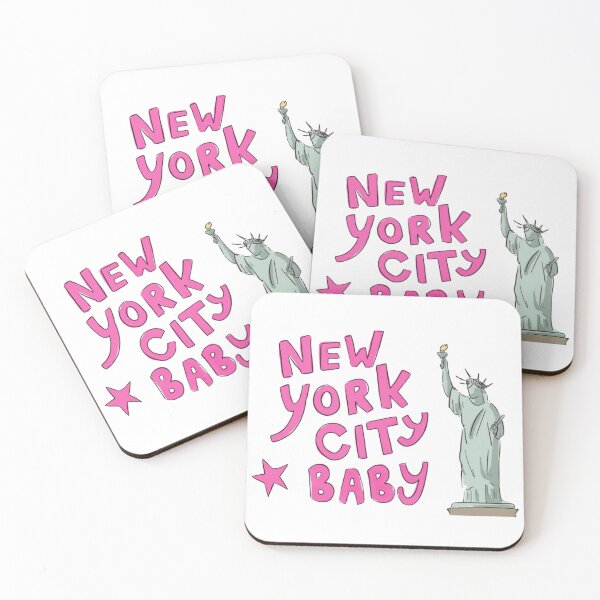Item preview, New York City Baby Statue Quote designed and sold by Oniyasha.