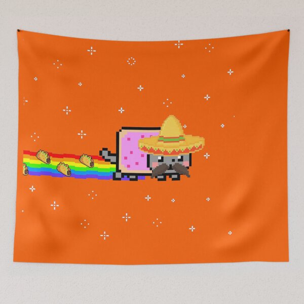 Item preview, Mexican Nyan Cat Meme- The king of meme designed and sold by MesWorlds.