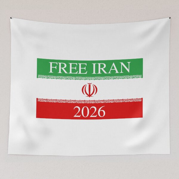 Item preview, Free Iran 2026 designed and sold by GiveMeMood.
