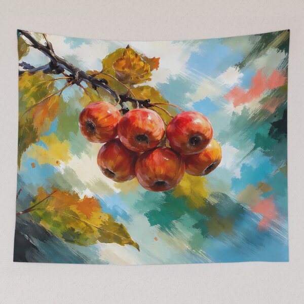 Item preview, Autumn Apples on Branch designed and sold by cuprum.