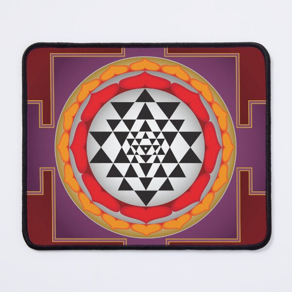 Item preview, Sri Yantra red designed and sold by Milan Sensiart.