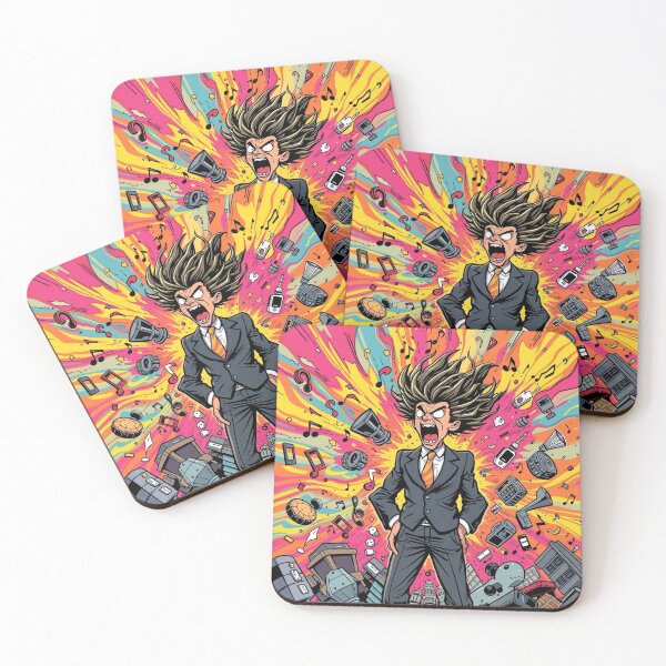 Item preview, Screaming at the World alternate album art designed and sold by WAIC-TheBand.