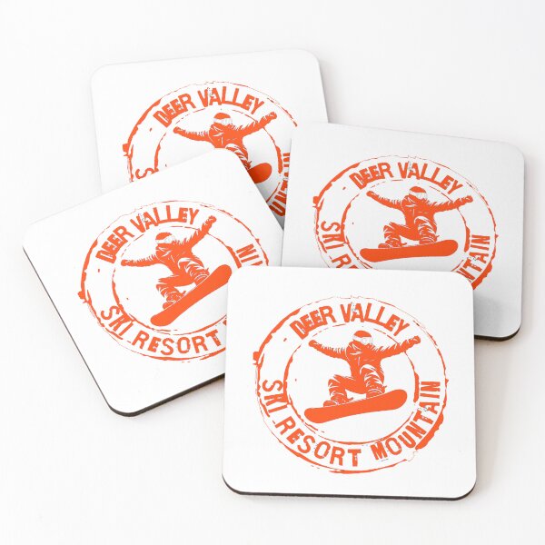 Item preview, Ski Resort Deer Valley / Ski Resort Sundance  designed and sold by TheEndDesign.