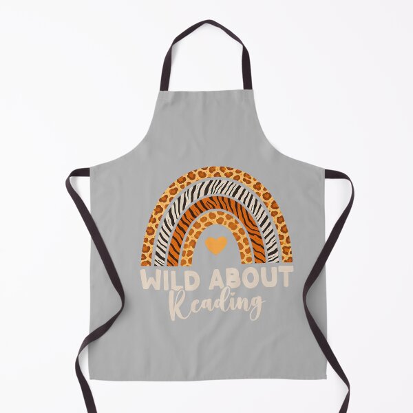 Item preview, Wild About Reading Teacher Kids Girls Animal Print Rainbow designed and sold by mjohnson9.